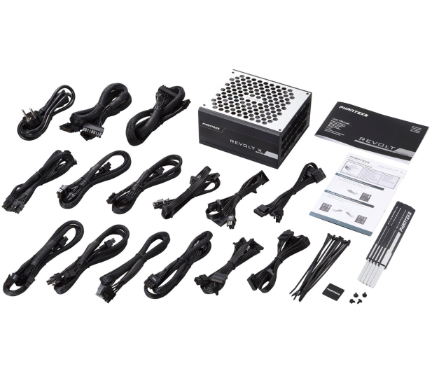 Alimentation PC Phanteks AMP GH V2 1000W 80+ Platinum - ATX 3.1, PCIe 5.1, Modulaire, Blanc