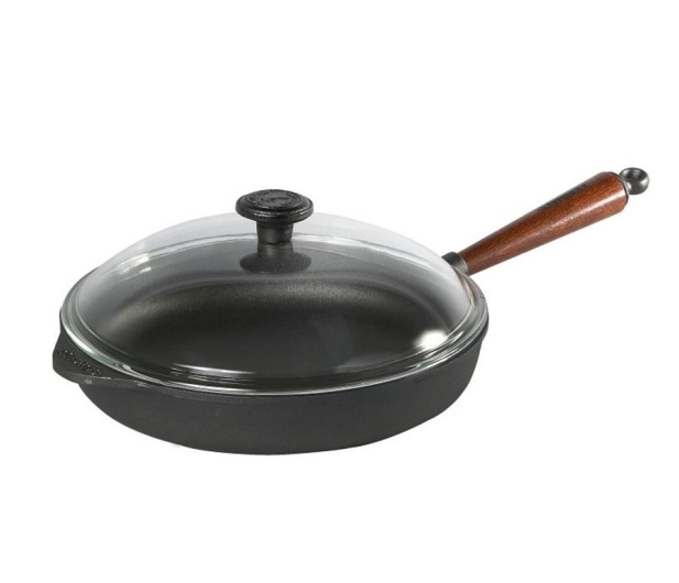 Skeppshult Patelnia głęboka 28cm ze szklaną pokrywą - 1013107 - zdjęcie