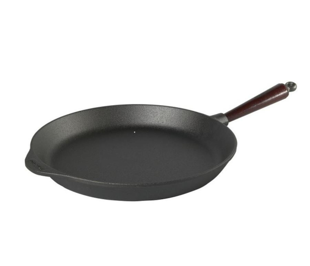 Skeppshult Patelnia do smażenia 36cm drewniana rączka - 1013121 - zdjęcie