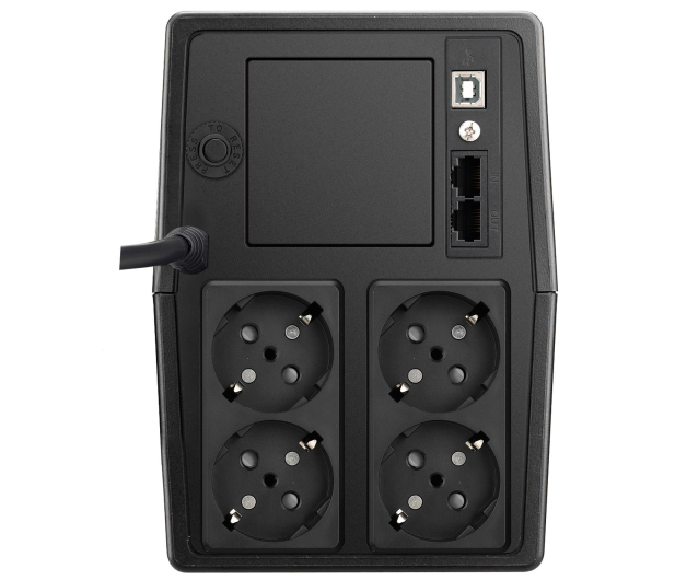 Power Walker LINE-INTERACTIVE (1000VA/600W, 4xSchuko, LCD, AVR) - 544105 - zdjęcie 4