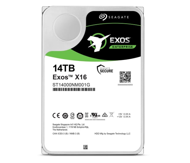 Seagate Exos 14TB 7200obr. 256MB - 533740 - zdjęcie 2