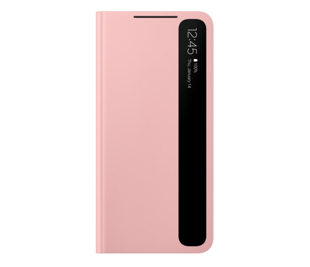 Samsung Clear View Cover Do Galaxy S21 Pink Etui Obudowa Na 
