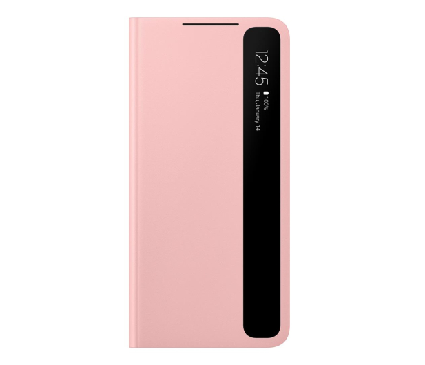 Samsung Clear View Cover Do Galaxy S21 Pink Etui Obudowa Na 
