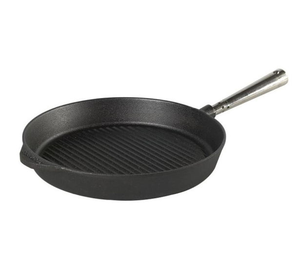 Skeppshult Patelnia grillowa okrągła 28cm stalowa rączka - 1013128 - zdjęcie