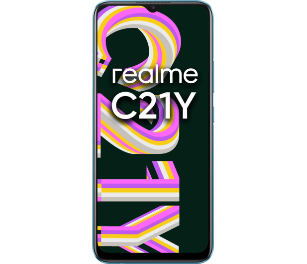 realme C21Y 4+64GB Cross Blue - 691819 - zdjęcie 3