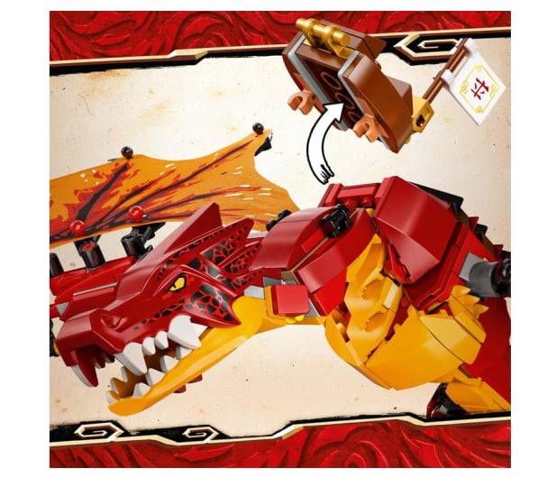 LEGO NINJAGO 71753 Atak smoka ognia - Klocki LEGO® - Sklep
