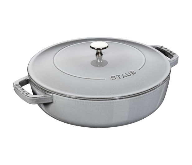 Staub Żeliwna do duszenia z pokrywką 28 cm, grafitowa - 1023603 - zdjęcie