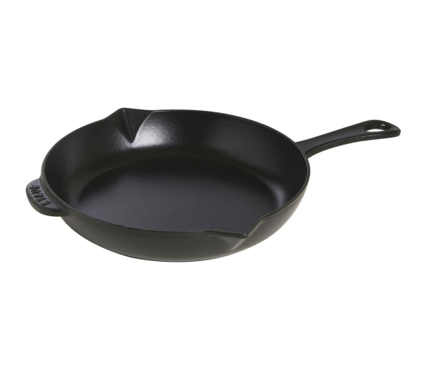 Staub Żeliwna z metalowym uchwytem 26 cm, czarna - 1023617 - zdjęcie