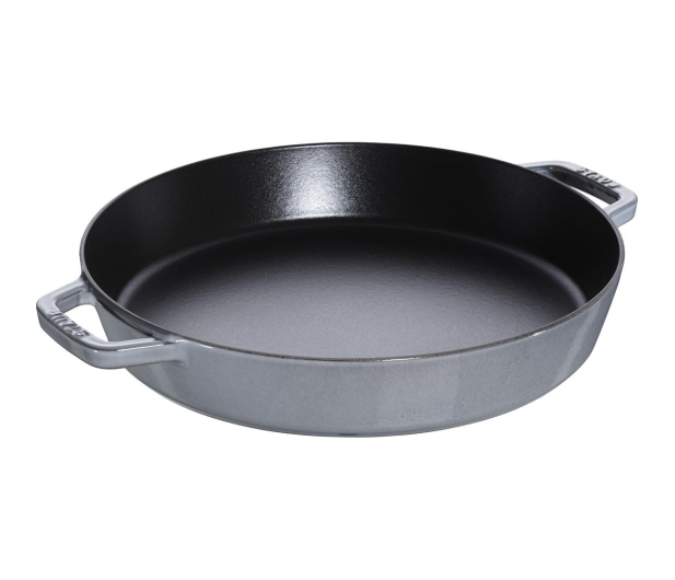 Staub Żeliwna z dwoma uchwytami 34 cm, grafitowa - 1023624 - zdjęcie