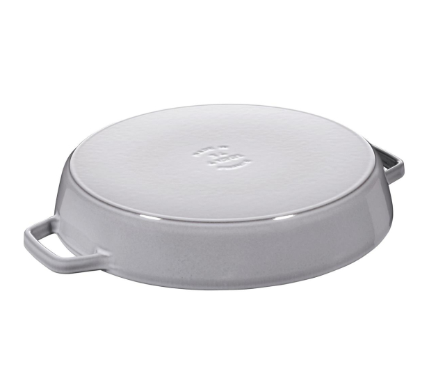 Staub Żeliwna z dwoma uchwytami 34 cm, grafitowa - 1023624 - zdjęcie 2