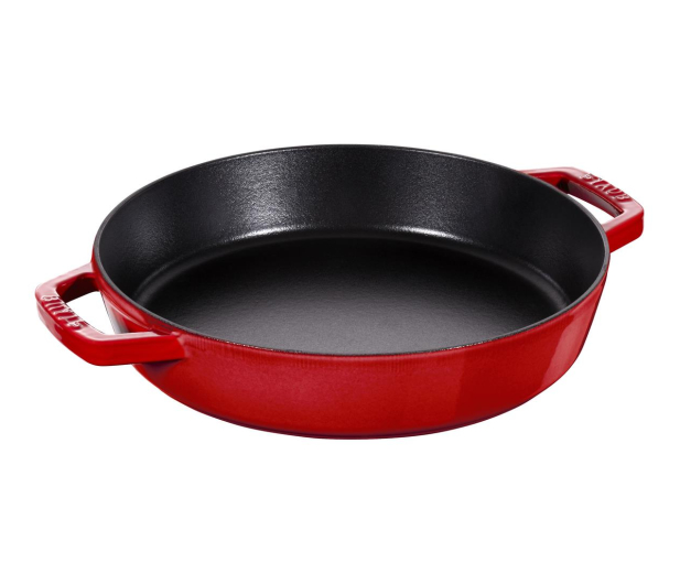Staub Żeliwna z dwoma uchwytami 34 cm, czerwona - 1023625 - zdjęcie