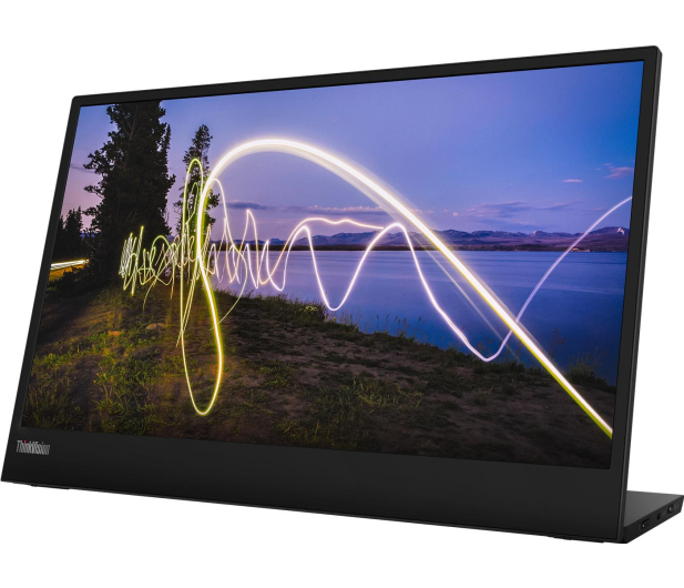 Lenovo ThinkVision M15 czarny - 717174 - zdjęcie 3