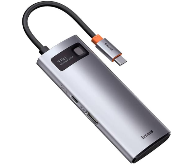 Baseus Hub USB-C 5w1 (x USB 3.0, HDMI, USB-C PD) - 1088611 - zdjęcie 3