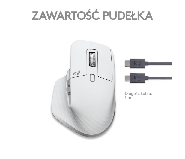 Logitech MX Master 3S for Mac Silver - 1080183 - zdjęcie 16