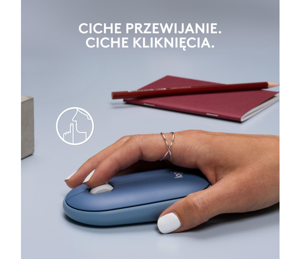 Logitech M350 Borówka - 1080186 - zdjęcie 8