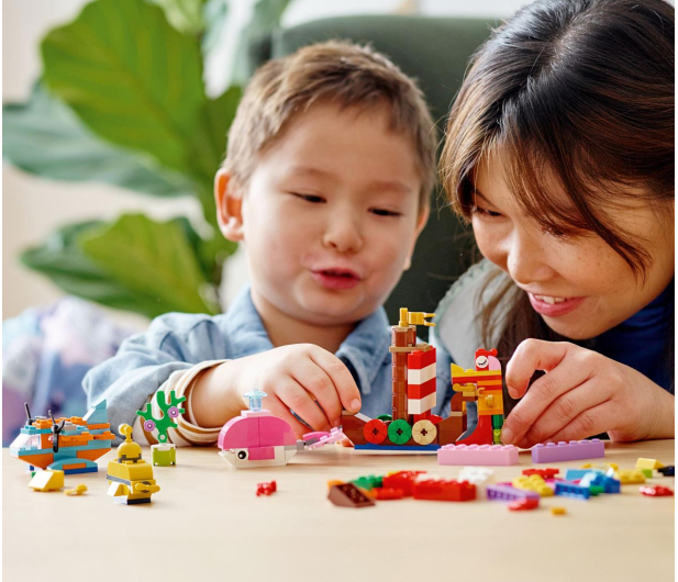 LEGO Classic 11018 Kreatywna oceaniczna zabawa - 1035585 - zdjęcie 2