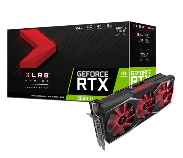 PNY GeForce RTX 3090 Ti XLR8 TRIPLE FAN 24GB GDDR6X - 1050266 - zdjęcie