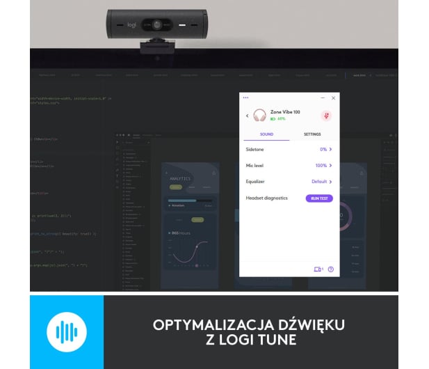 Logitech Zone Vibe 100 róźowy - 1075318 - zdjęcie 13