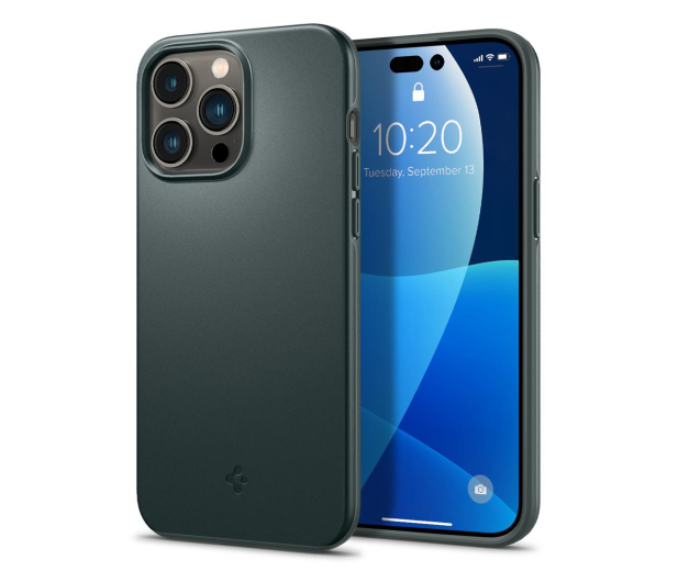 Spigen Thin Fit do iPhone 14 Pro Max abyss green - Etui / obudowa na ...
