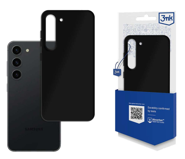 3mk Matt Case do Samsung Galaxy S23+ czarny - 1112550 - zdjęcie