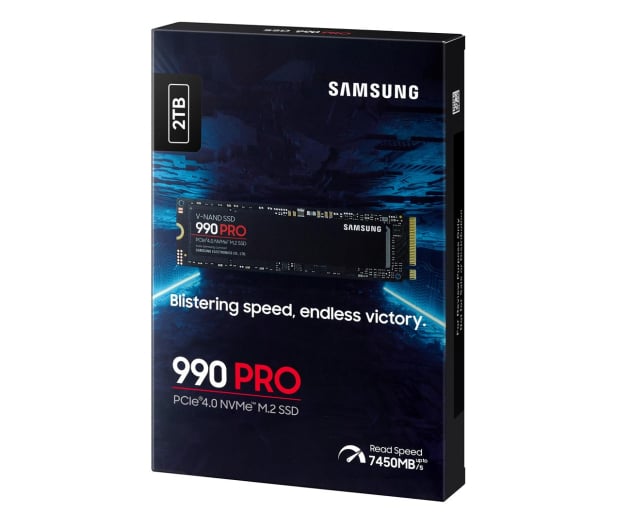Samsung 2TB M.2 PCIe Gen4 NVMe 990 PRO Samsung 2TB M.2 PCIe Gen4 NVMe 990 PRO