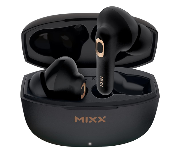 Mixx Audio Streambuds Micro ANC TWS czarne Słuchawki bezprzewodowe