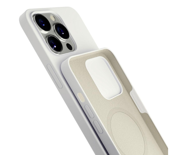 3mk Hardy Silicone MagCase do iPhone 14 Pro Max White - 1125715 - zdjęcie 8