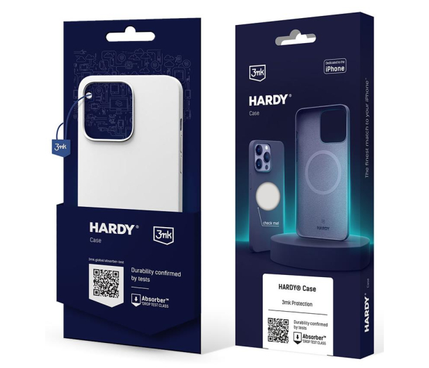 3mk Hardy Silicone MagCase do iPhone 14 Pro Max White - 1125715 - zdjęcie 9