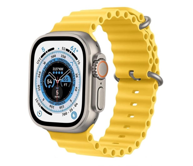 Tech-Protect Opaska IconBand Pro do Apple Watch 44/45/46/49 mm yellow - 1125809 - zdjęcie