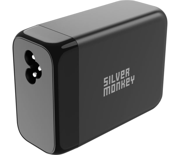Silver Monkey Ładowarka GaN 200W USB-C PD + USB 3.0 QC B - 1097689 - zdjęcie 3