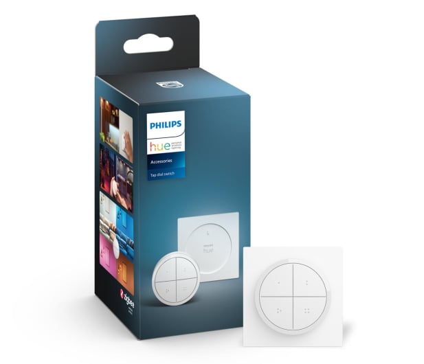 Inteligentny włącznik światła Philips Hue Przełącznik dotykowy Biały
