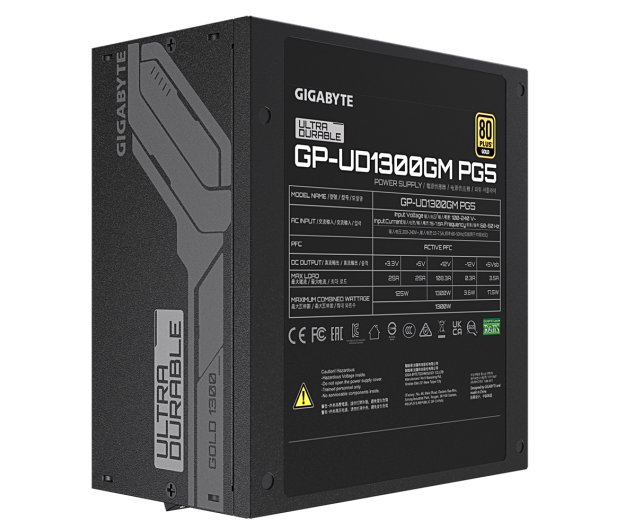 Gigabyte UD1300GM PG5 1300W 80 Plus Gold ATX 3.0 - 1140827 - zdjęcie 5