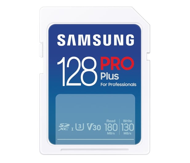 Karta pamięci SD Samsung 128GB SDXC PRO Plus 180MB/s (2023)