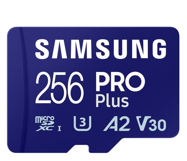 Karta pamięci microSD Samsung 256GB microSDXC PRO Plus 180MB/s (2023)