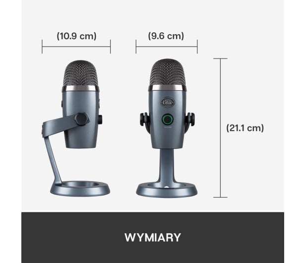 Blue Microphones Yeti Nano Shadow Grey - 652721 - zdjęcie 15