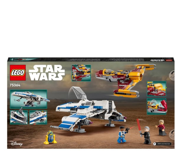 LEGO Star Wars 75364 E-Wing Nowej Republiki kontra Myśliwiec - 1170598 - zdjęcie 8