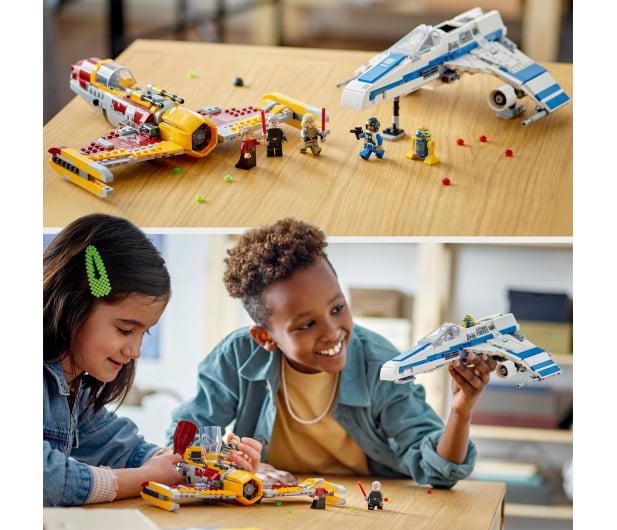 LEGO Star Wars 75364 E-Wing Nowej Republiki kontra Myśliwiec - 1170598 - zdjęcie 12