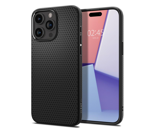 Spigen Liquid Air do iPhone 15 Pro matte black - 1178838 - zdjęcie