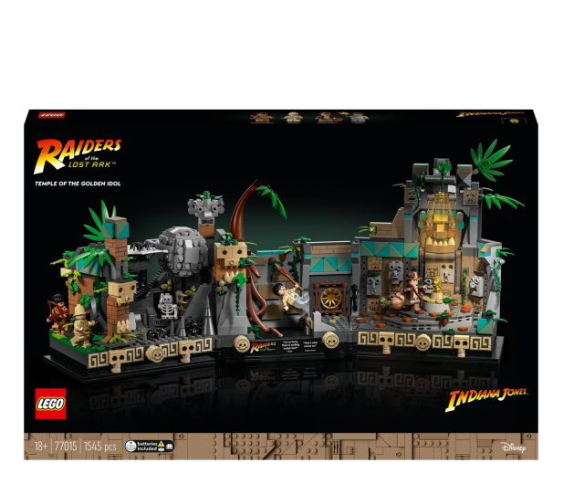 LEGO Indiana Jones 77015 Świątynia złotego posążka - Klocki