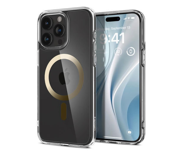 Spigen Ultra Hybrid Mag Magsafe do iPhone 15 Pro Max gold - 1178933 - zdjęcie