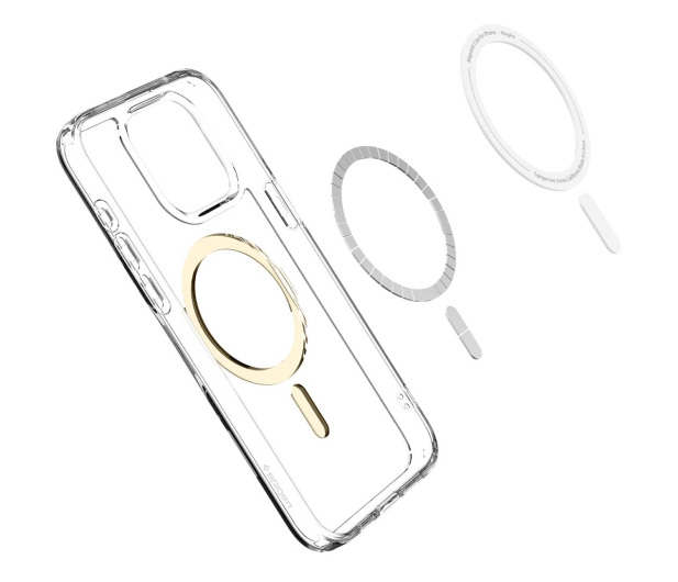 Spigen Ultra Hybrid Mag Magsafe do iPhone 15 Pro Max gold - 1178933 - zdjęcie 4