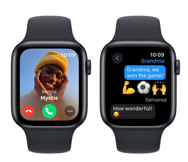 Apple Watch SE 2 44/Midnight Aluminum/Midnight Sport Band M/L GPS - 1180675 - zdjęcie 4