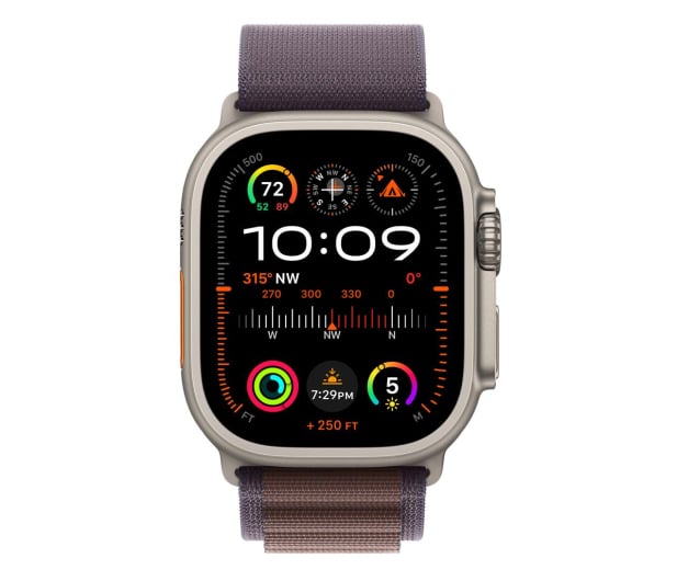 Apple Watch Ultra 2 Titanium/Indigo Alpine Loop S LTE - 1180303 - zdjęcie 2