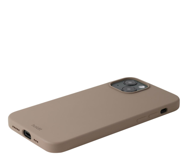 Holdit Silicone Case iPhone 15 Plus Mocha Brown - 1148754 - zdjęcie 3