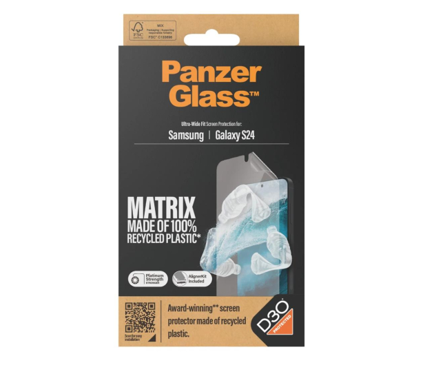PanzerGlass Ultra-Wide Fit do Samsung Galaxy S24 - 1212135 - zdjęcie 2