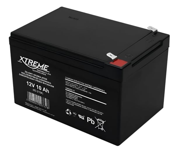 BLOW Akumulator żelowy 12V 10Ah XTREME - 1217814 - zdjęcie