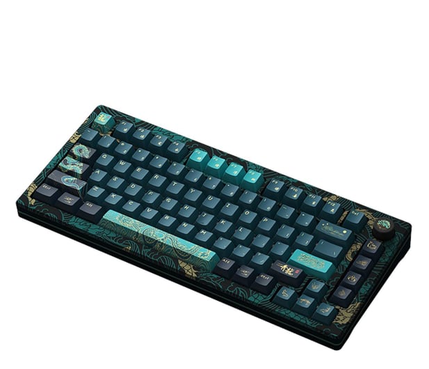 Monsgeek MG108B Taro Purple - Akko V3 Pro Cream Yellow
