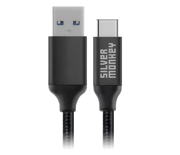 Kabel USB Silver Monkey Kabel USB-A na USB-C 3 m 45W