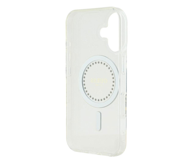 Guess IML Rhinestones do iPhone 16 biały - 1279111 - zdjęcie 4