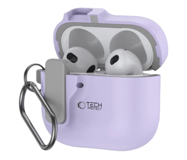 Tech-Protect Slim Hook do Apple AirPods 4. generacji Lavender - 1296606 - zdjęcie